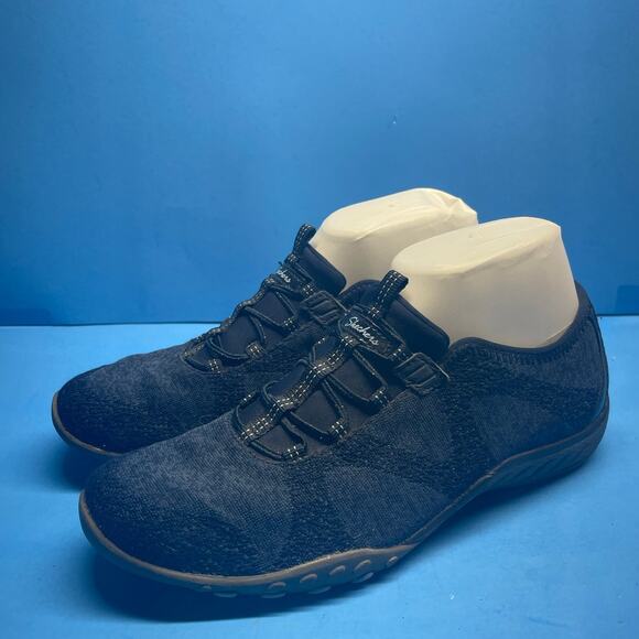 Skechers Women's Relaxed Fit: Breathe-Easy - Opportuknity 23855 Navy Size 8 - Picture 5 of 12